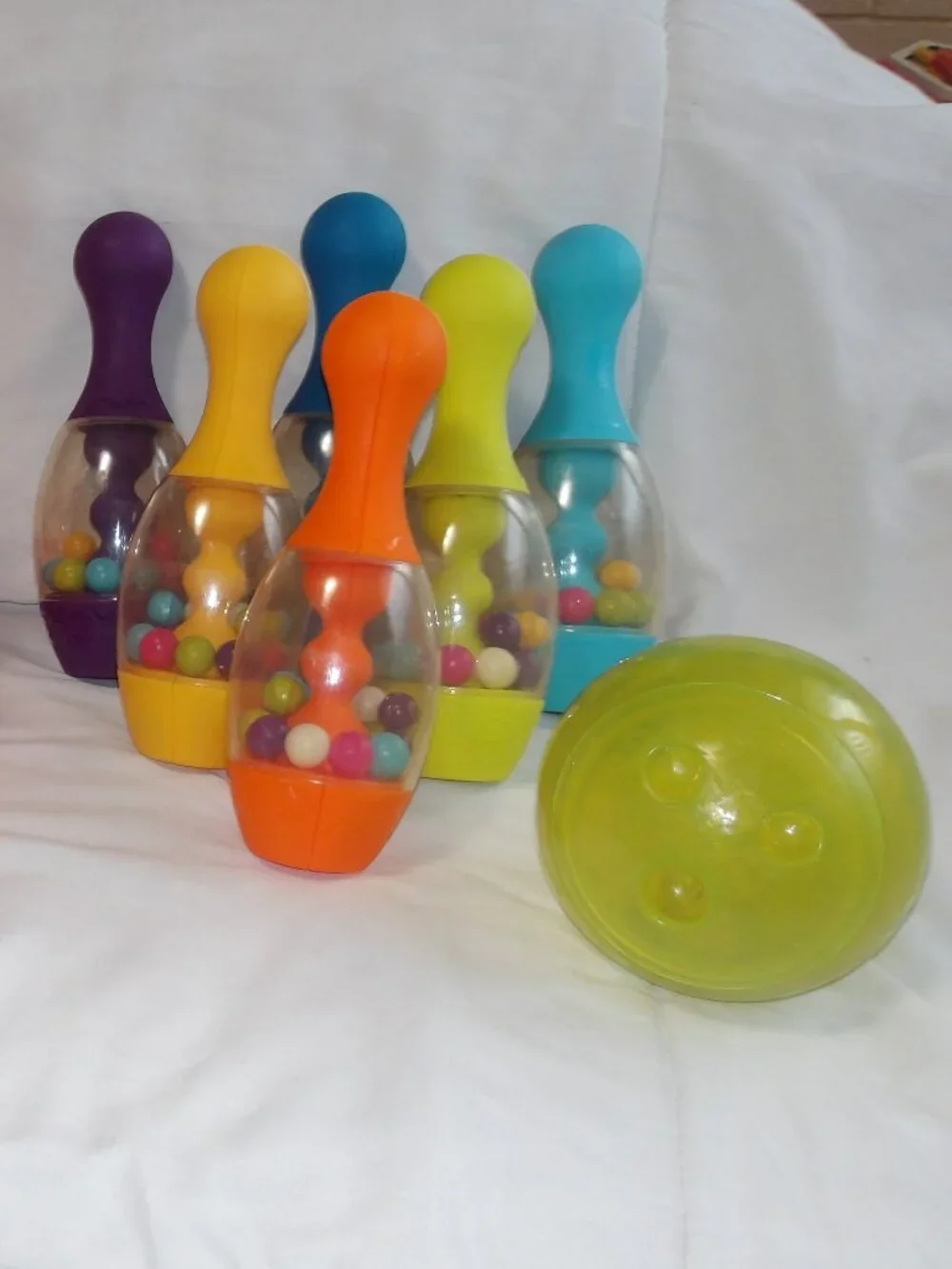 B. Toys Let's Go Bowling for Indoor / Outdoor Play Activity 2+ Toddler Big Kids